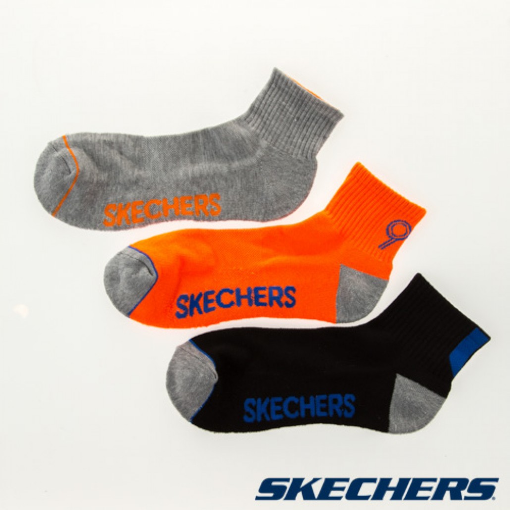 男休閒踝襪(S114945ORG)