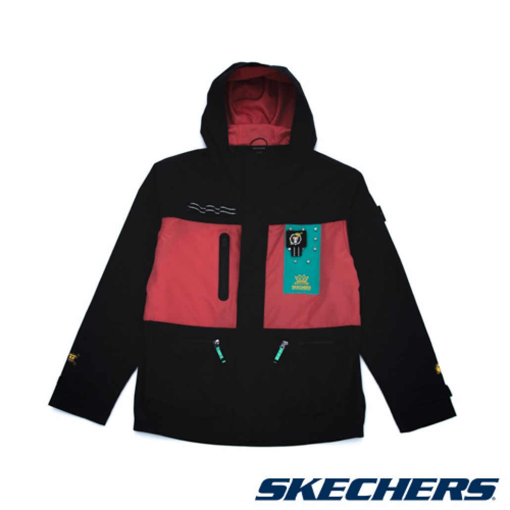 Skechers ONE PIECE聯名款 - 布魯克款 中性連帽外套(L321U083-002K)｜X航海