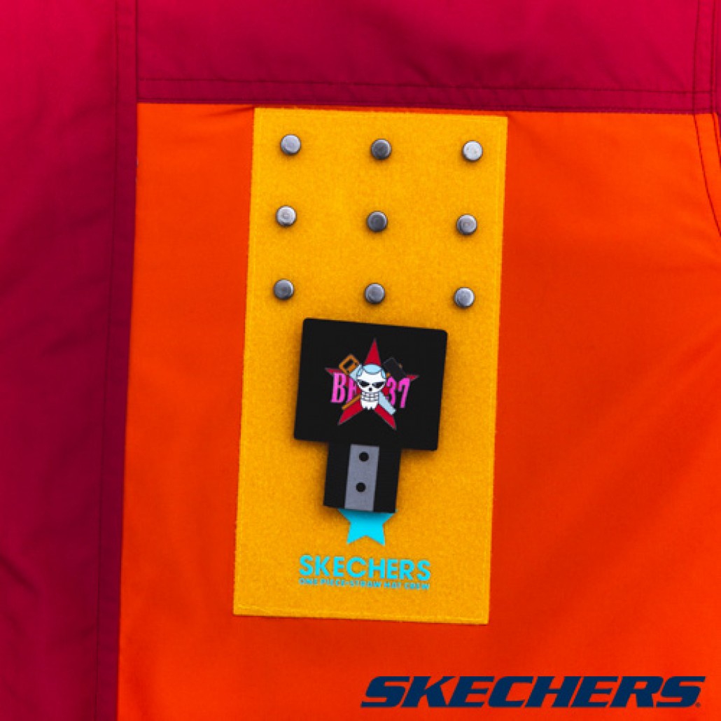 ONE PIECE聯名款 - 佛朗基款 中性連帽外套(L321U083-000Y)