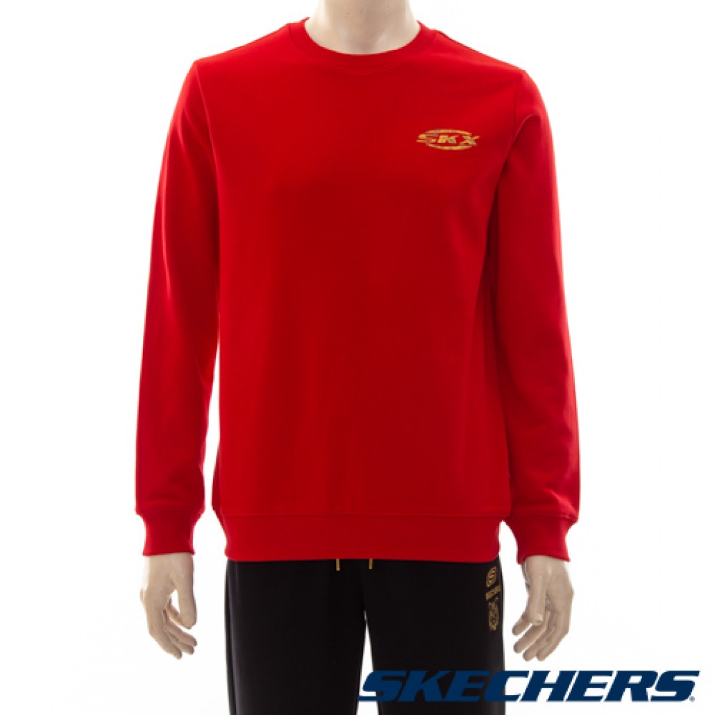 男CNY長袖衛衣(P122M011-001W)