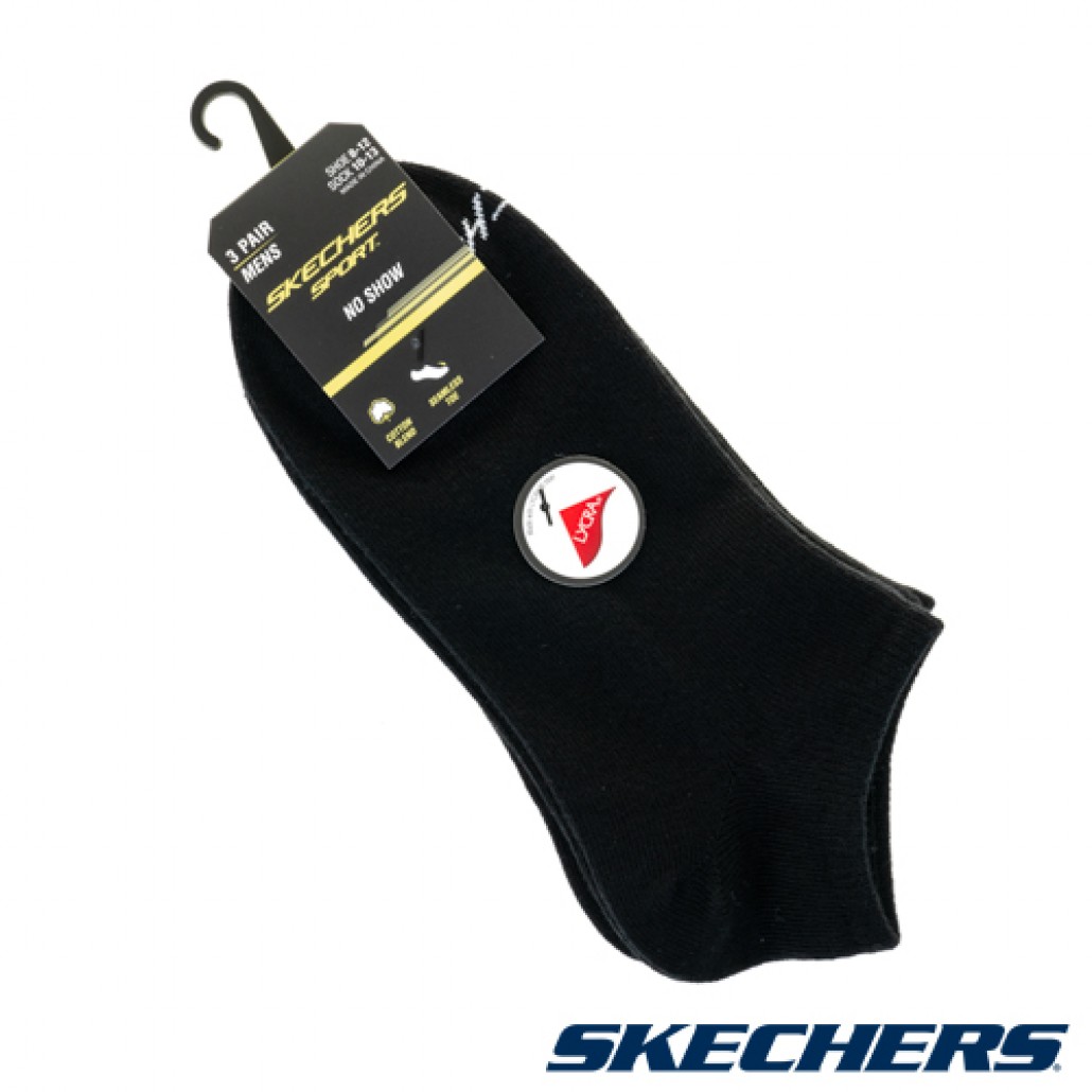 Skechers 男休閒踝襪(S117893-001)｜特選休閒萊卡襪 1－百速運動專賣