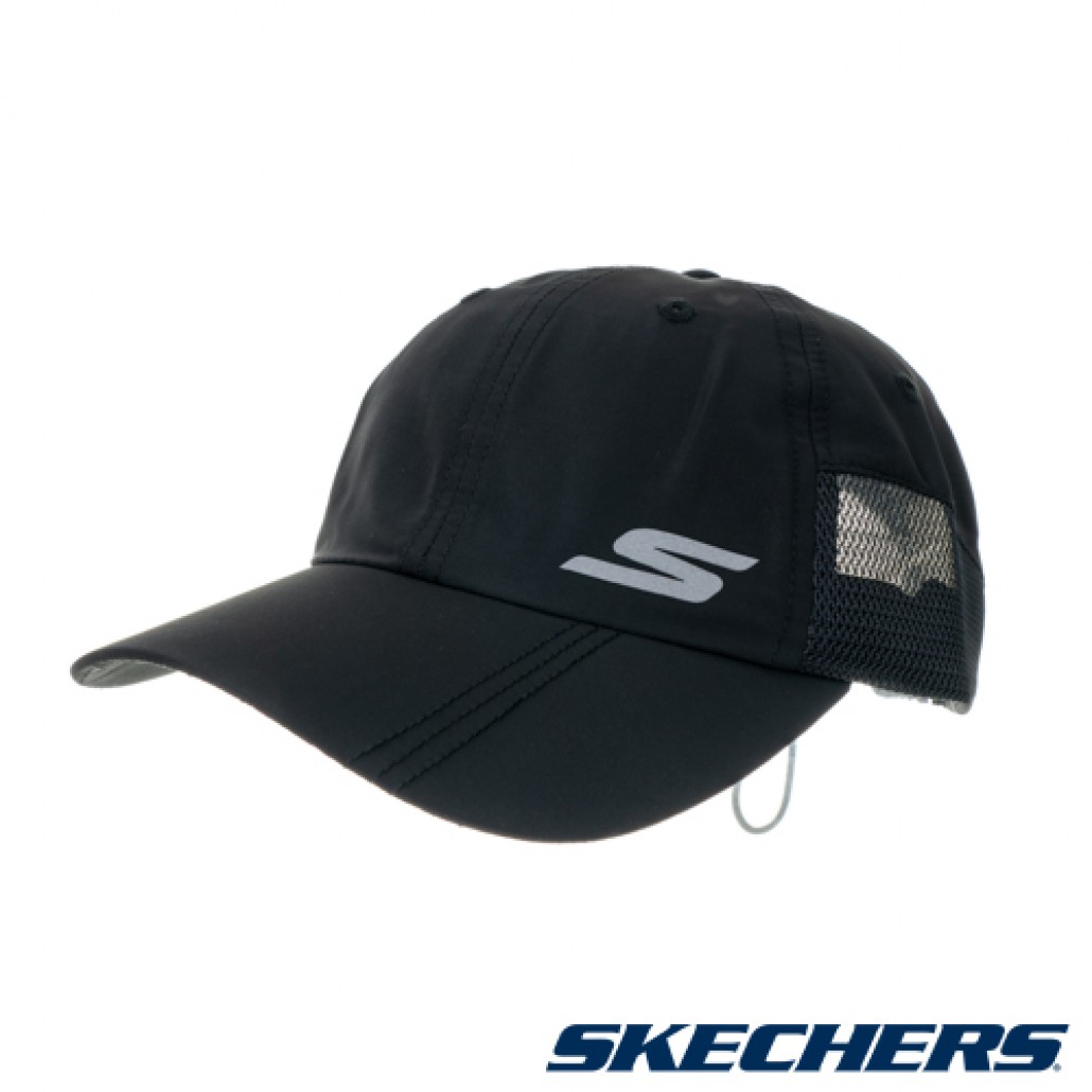 Skechers 棒球帽-碳黑(P222U024-0018)｜棒球帽系列，簡單百－运动品牌专卖