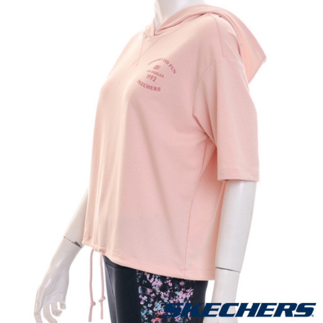 女短袖連帽衣(L222W057-01C9)