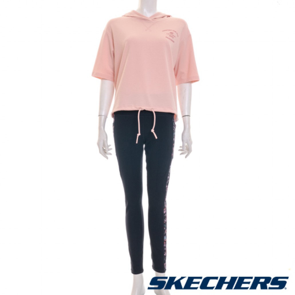 女短袖連帽衣(L222W057-01C9)