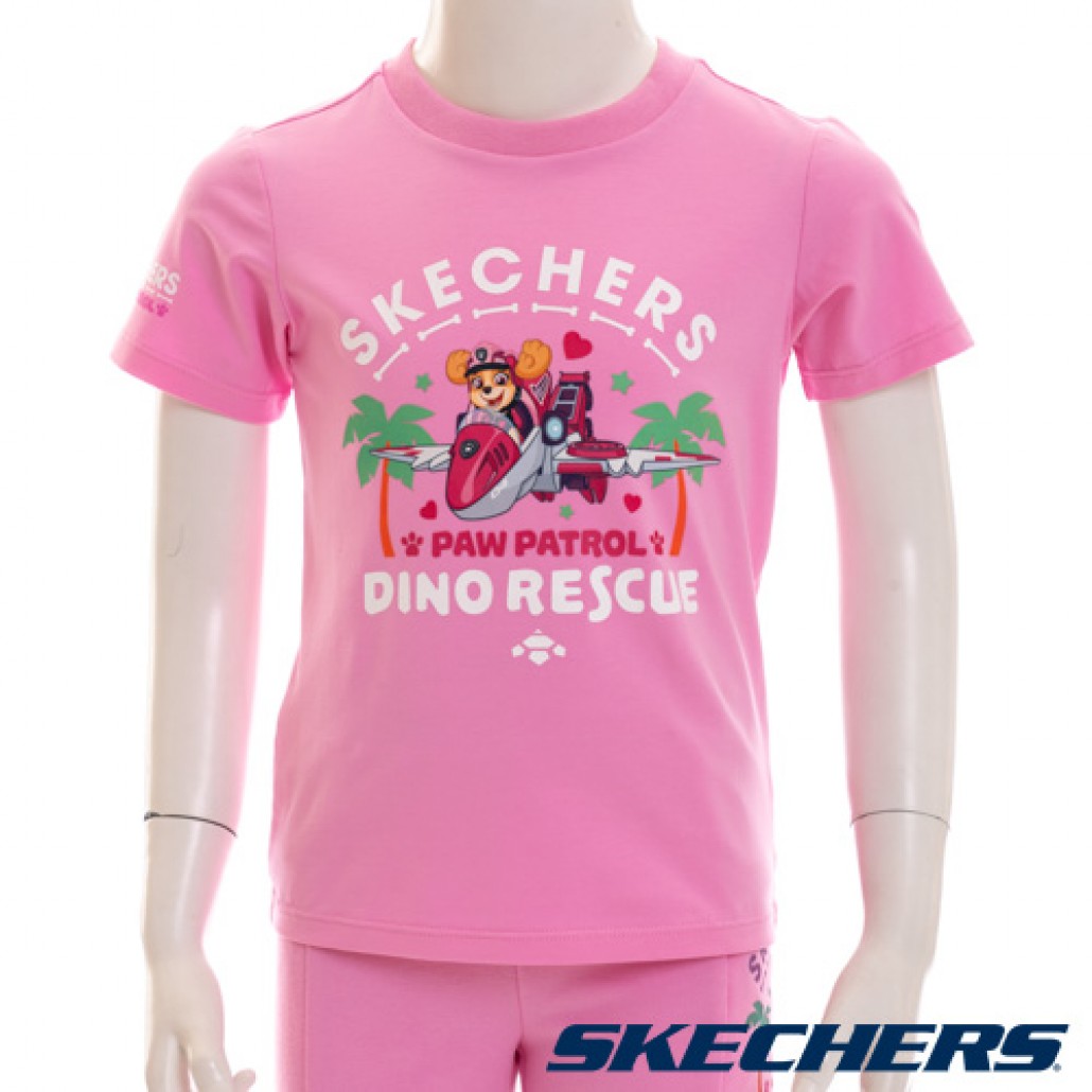 汪汪隊立大功聯名款女童短袖衣(L222G069-011H)