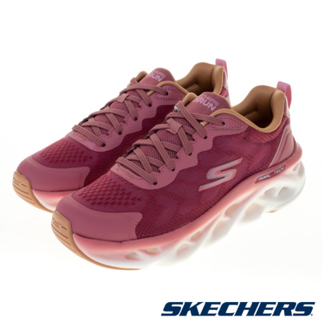 Skechers GORUN SWIRL TECH(128794ROS)｜TECH系列，極致輕量－凌風運動用品