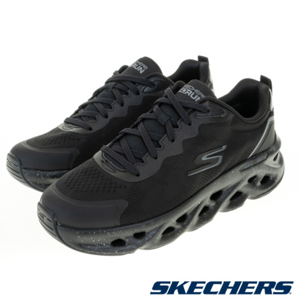 Skechers GORUN SWIRL TECH(220546BBK)｜TECH系列，極致輕量－运动品牌专卖