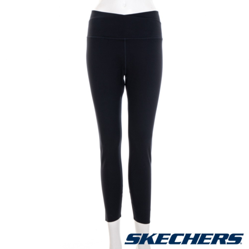 Skechers 女緊身7分褲(WLG209BLK)｜GOSCULPT™ 為修飾身－騰躍運動商城