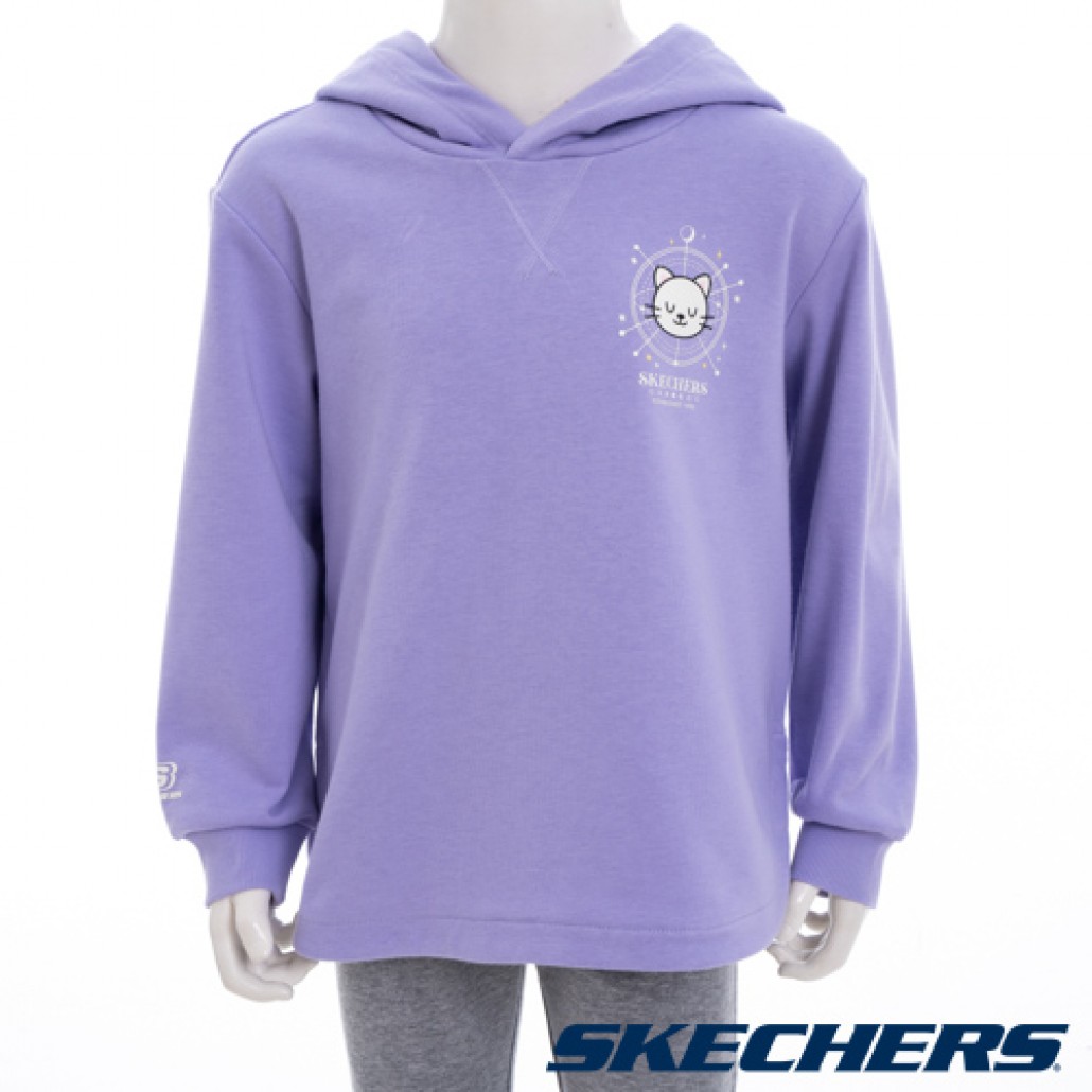 女童長袖連帽衛衣(L322G002-005U)