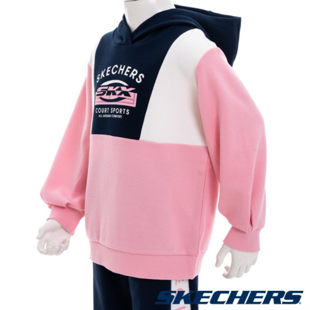 女童長袖連帽衛衣(P322G026-02A5)