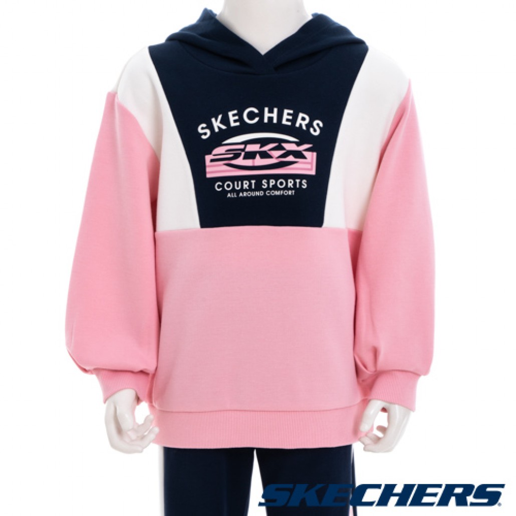 女童長袖連帽衛衣(P322G026-02A5)