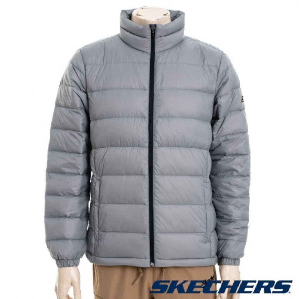 Skechers 男羽絨外套(P422M011-02LE)｜羽絨外套，輕量兼具－翔翼運動用品