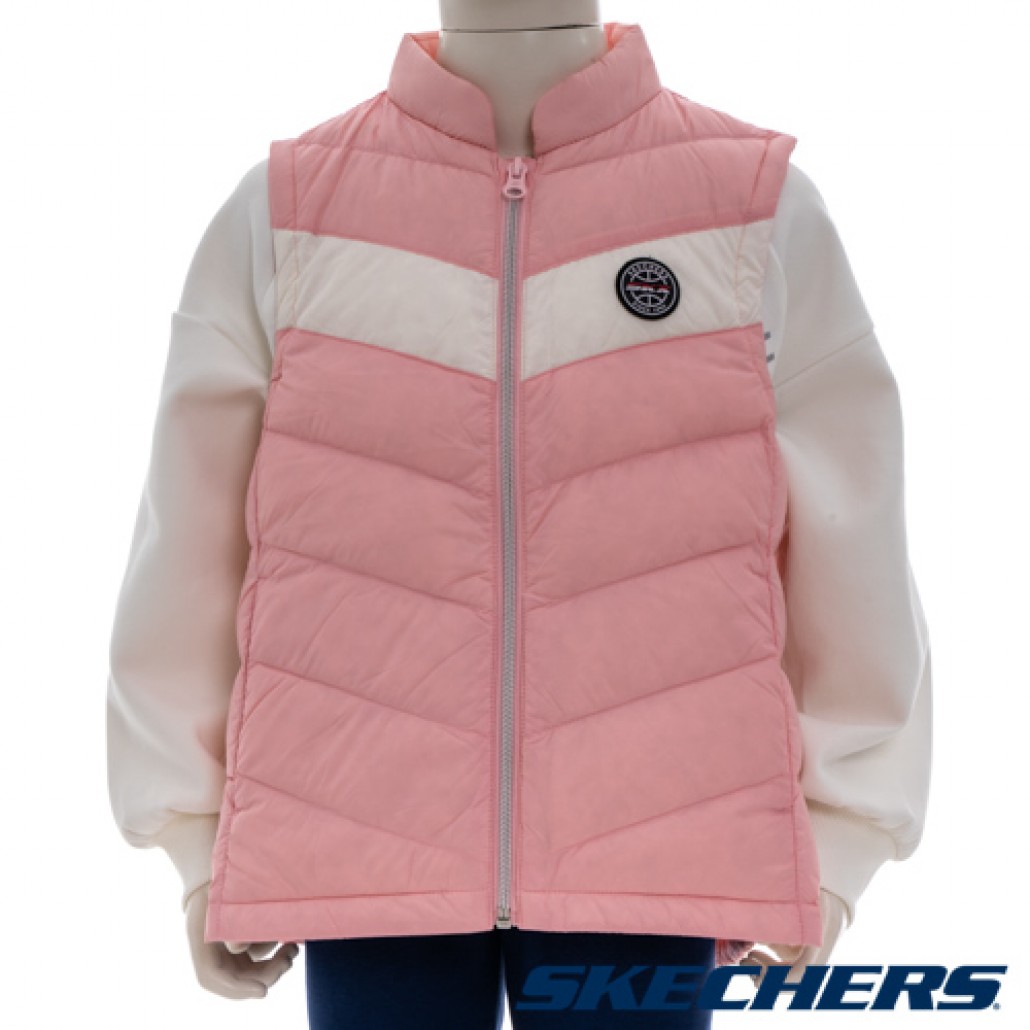 女童羽絨背心(P422G012-02A5)