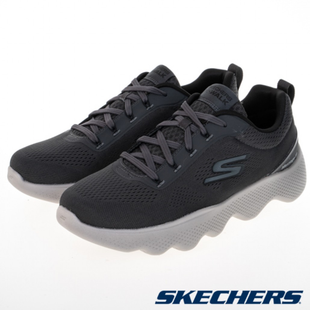 Skechers GOWALK MASSAGE FIT(216404CHAR)｜FIT 舒適按摩健走鞋－百速運動