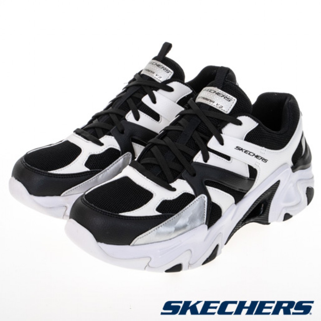 Skechers STAMINA V3(894087BKW)｜V3系列，動感復古中－翔速旗艦店