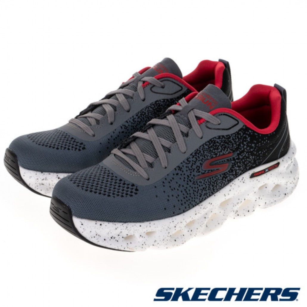 Skechers GORUN SWIRL TECH(220547GYRD)｜TECH系列，極致輕量－優動運動商
