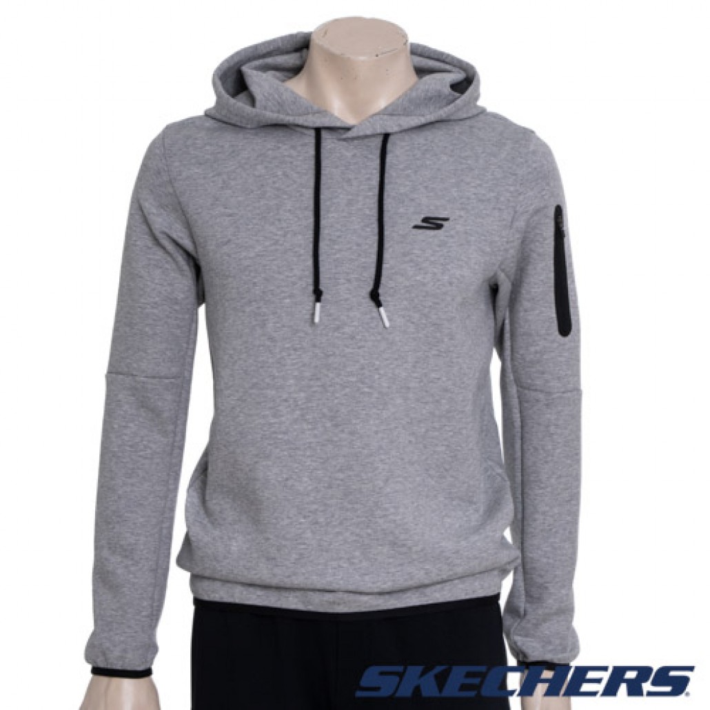 男長袖連帽衛衣(P123M008-02QK)