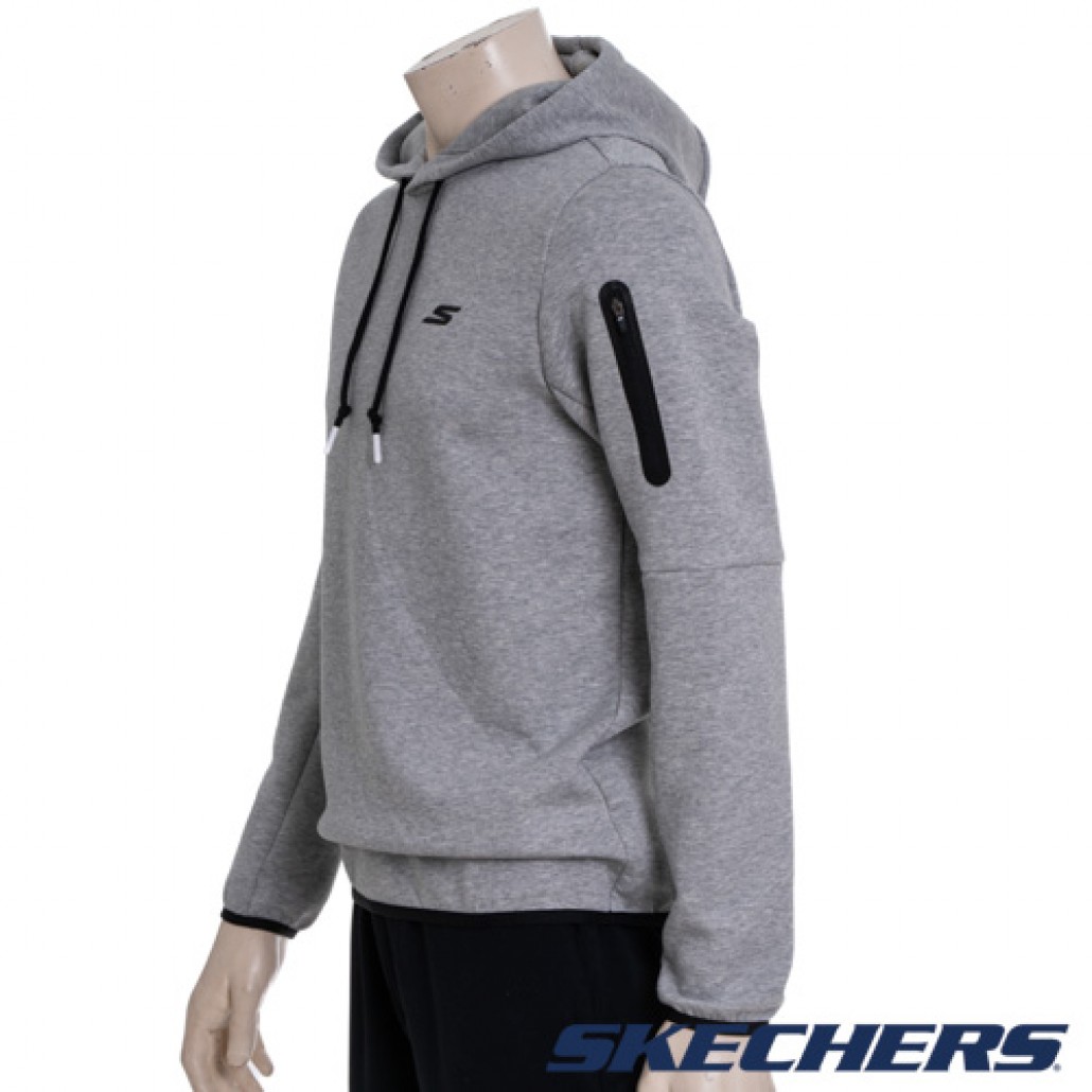 男長袖連帽衛衣(P123M008-02QK)