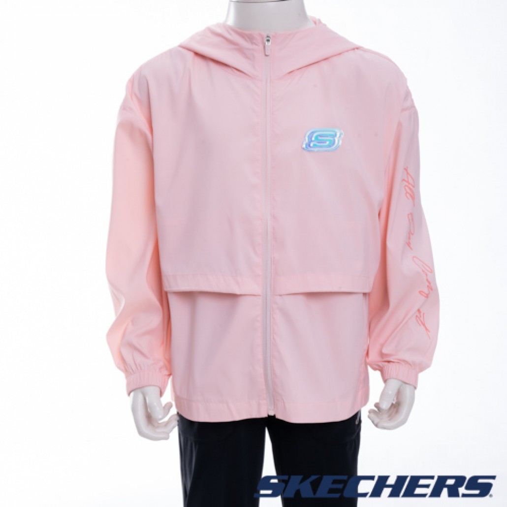 女童拉鍊連帽外套(P223G005-02P1)