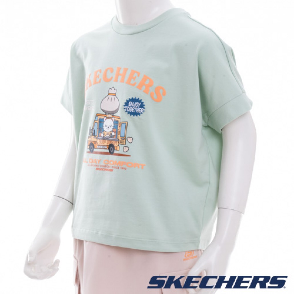 女童短袖衣(L223G016-02SG)