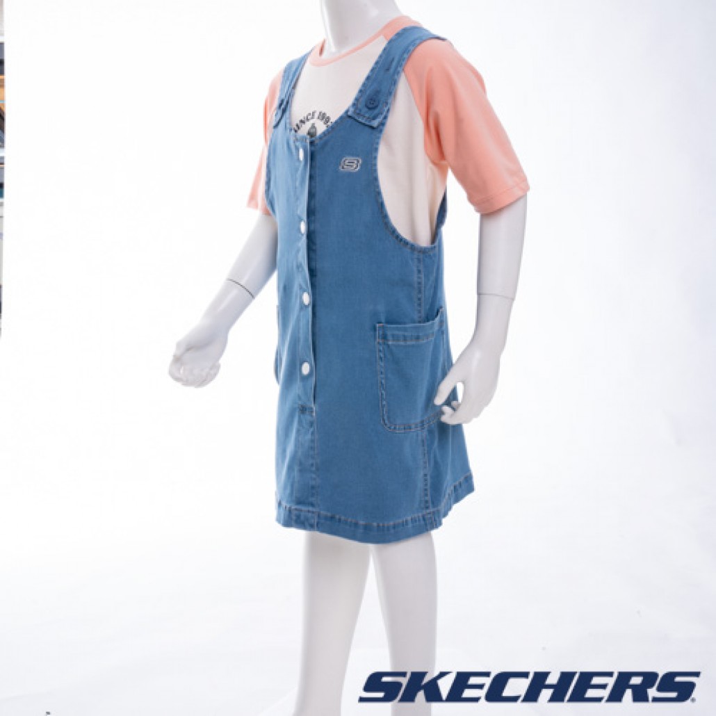 女童平織吊帶裙(L223G022-00PW)