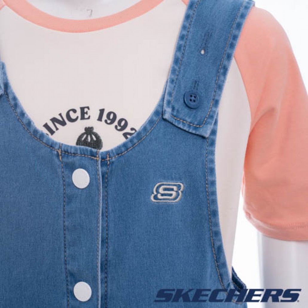 女童平織吊帶裙(L223G022-00PW)