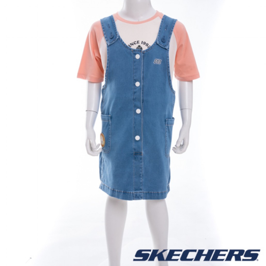 女童平織吊帶裙(L223G022-00PW)