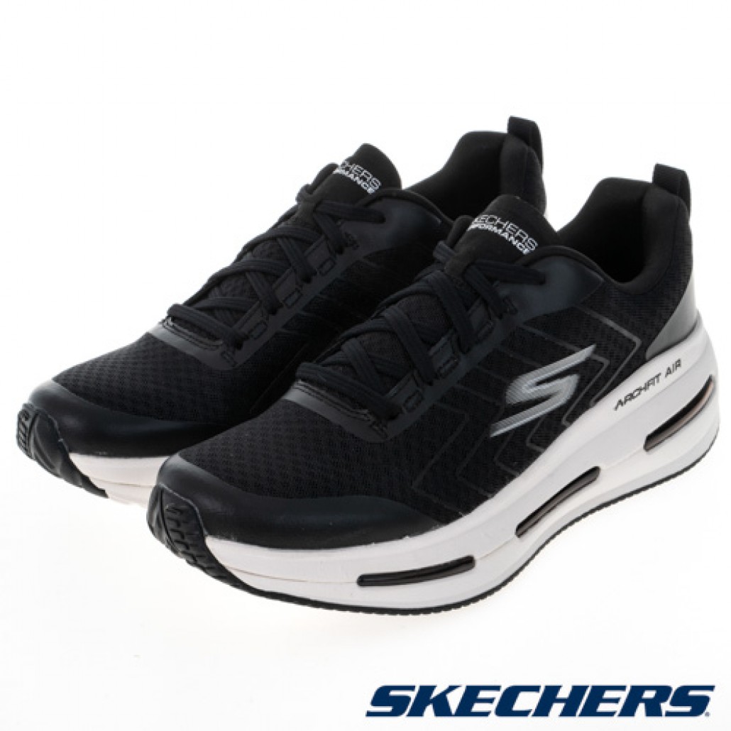 Skechers GORUN MAX CUSHIONING ARCH FIT AIR(220743BLK)｜AIR 極致避－疾