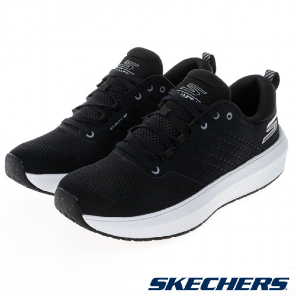 Skechers GORUN BALANCE 3(246085BKW)｜3，超輕量穩定型慢－老快运动品牌