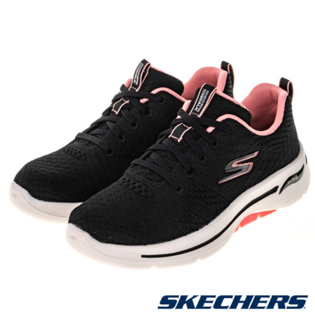 Skechers GO WALK ARCH FIT(124403BKPK)｜FIT 系列，最具代表－运动品牌专