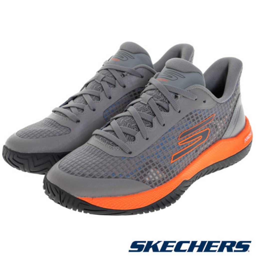SKECHERS VIPER COURT PRO(246069CGYOR)｜PRO羽排球鞋進階系－颯爽專賣店