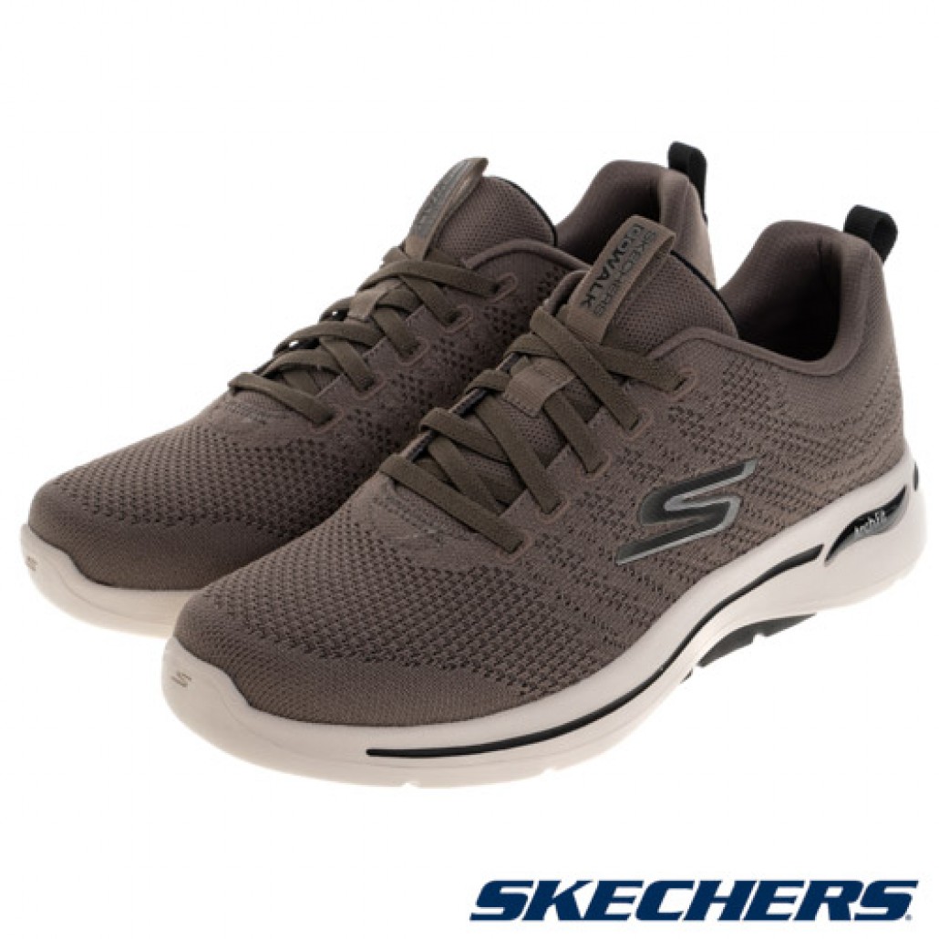 Skechers GO WALK ARCH FIT(216263TAN)｜FIT 系列，最具代表－疾速運動商城