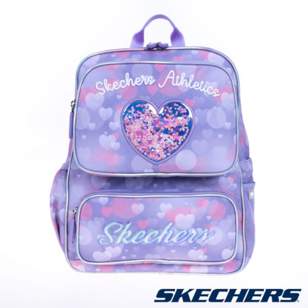 Skechers 童後背包_薰衣草紫(P323G011-005U)｜童後背包，優雅夢幻－勁馳專