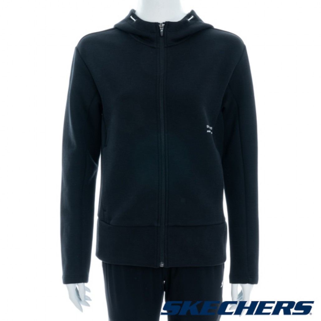 女拉鍊連帽外套(P323W017-0018)