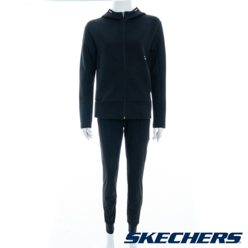 女拉鍊連帽外套(P323W017-0018)