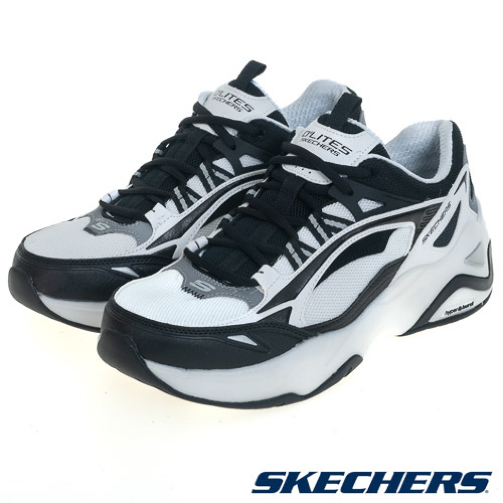 Skechers D'LITES HYPER BURST(232426WBK)｜BURST 系列，經典潮－銳克運動
