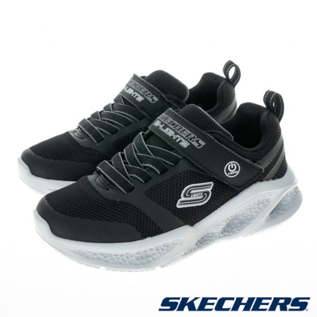 SKECHERS METEOR-LIGHTS(401675LBKGY)
