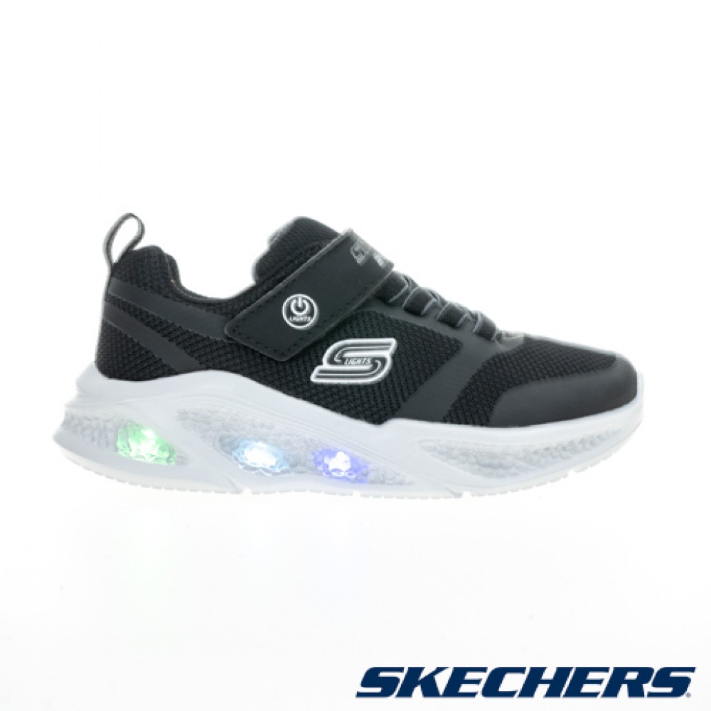 SKECHERS METEOR-LIGHTS(401675LBKGY)