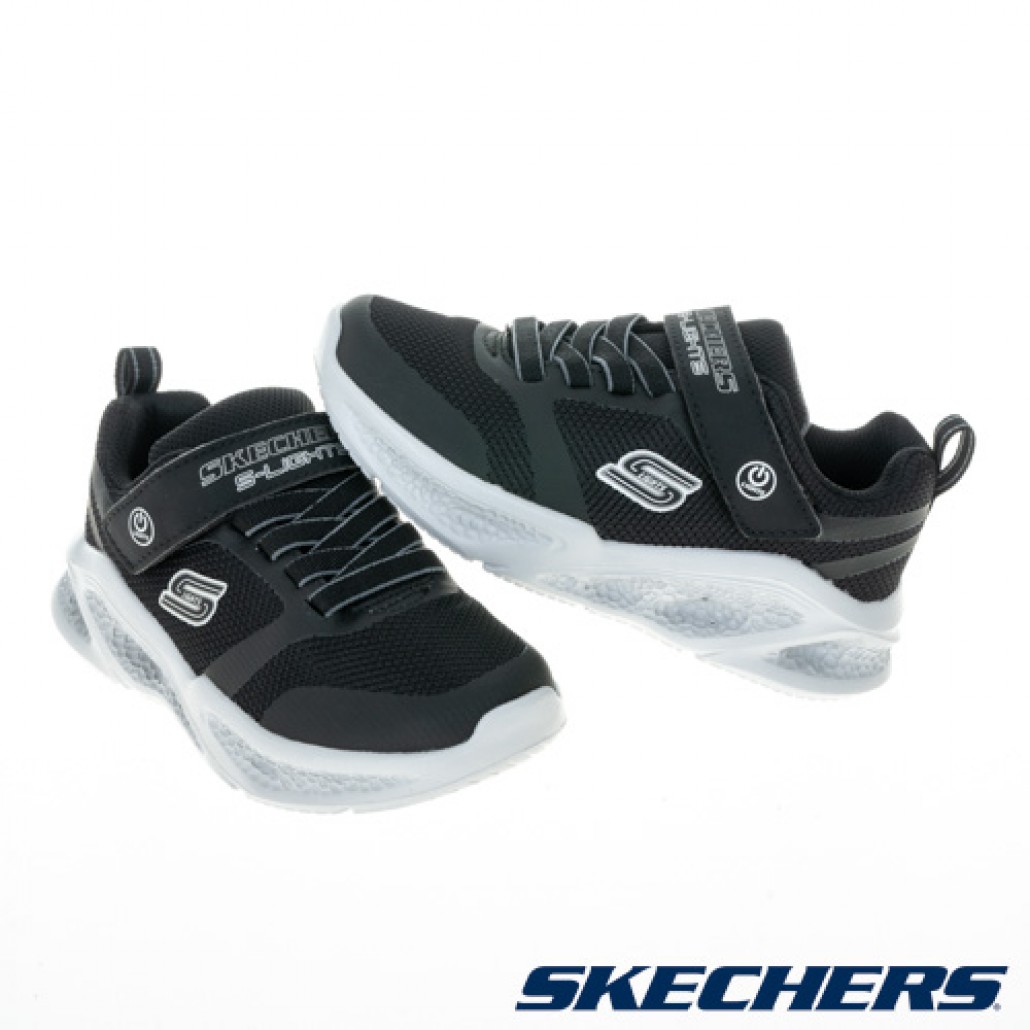 SKECHERS METEOR-LIGHTS(401675LBKGY)