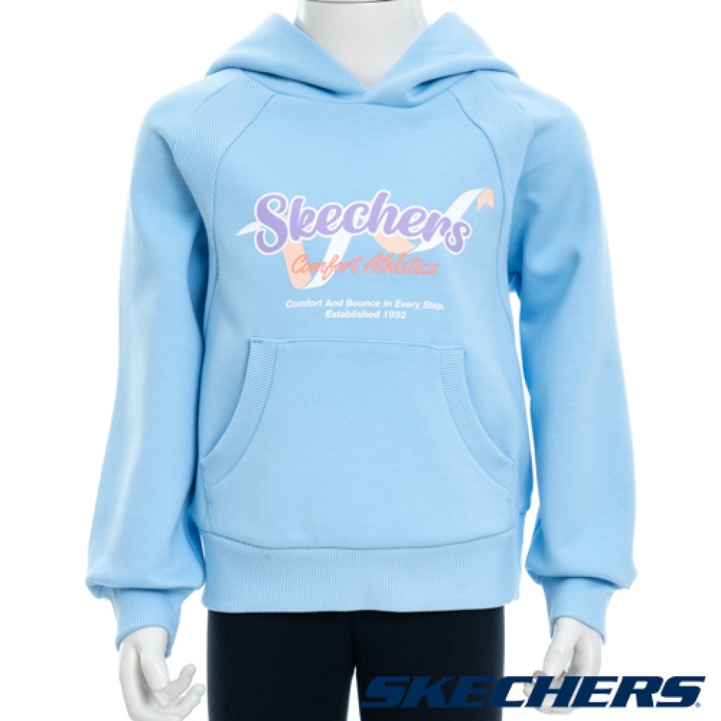 女童長袖連帽衛衣(P323G023-02NL)