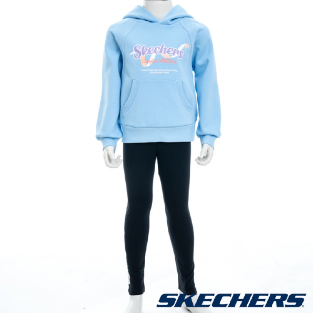 女童長袖連帽衛衣(P323G023-02NL)