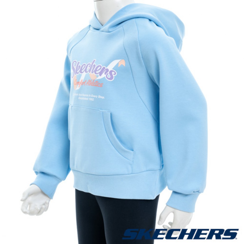 女童長袖連帽衛衣(P323G023-02NL)