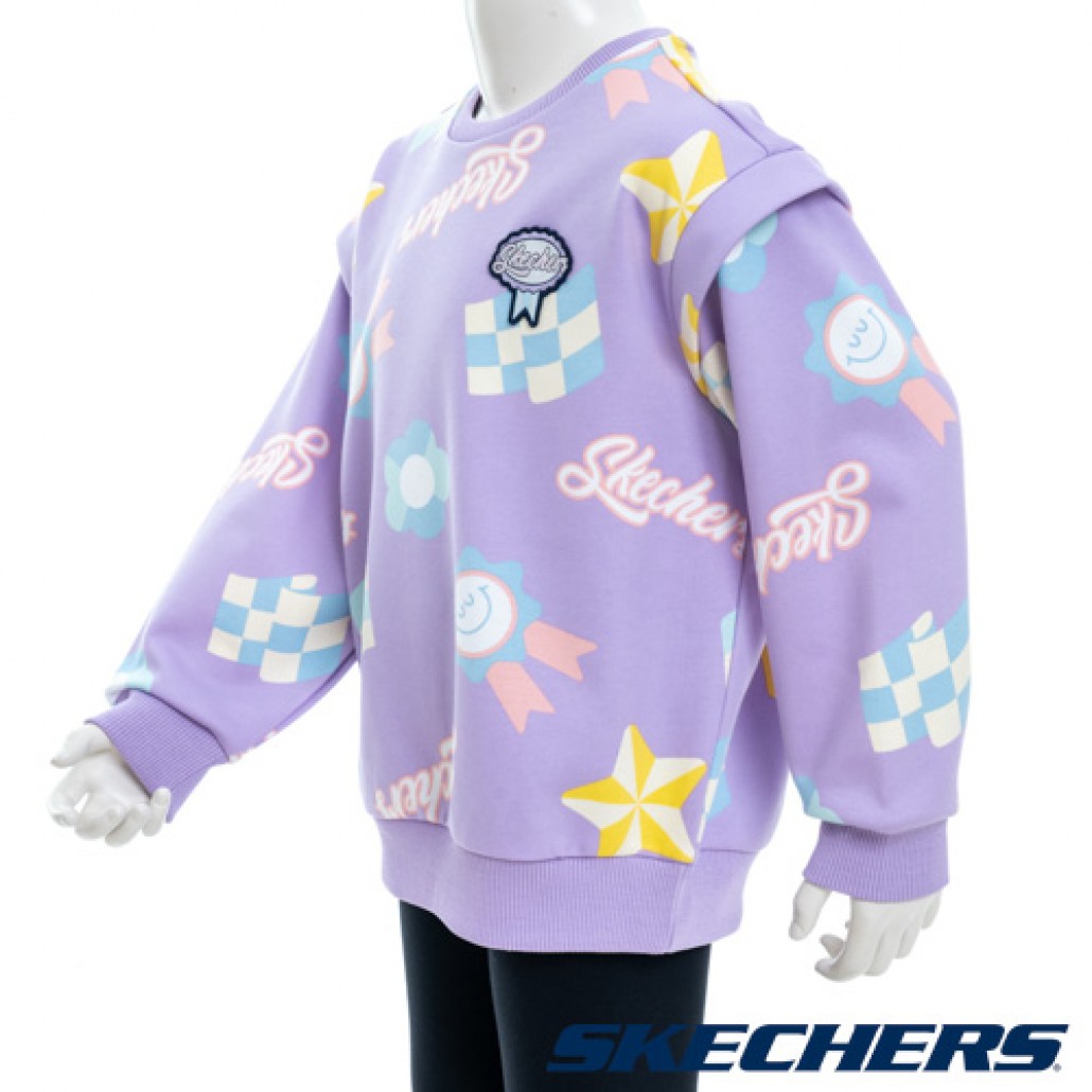 女童長袖衛衣(L323G029-0383)