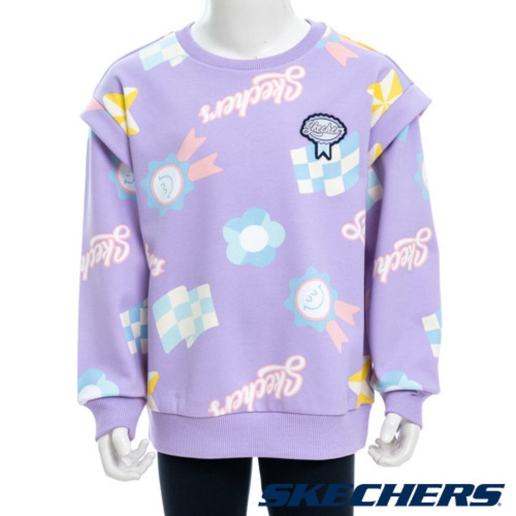 女童長袖衛衣(L323G029-0383)