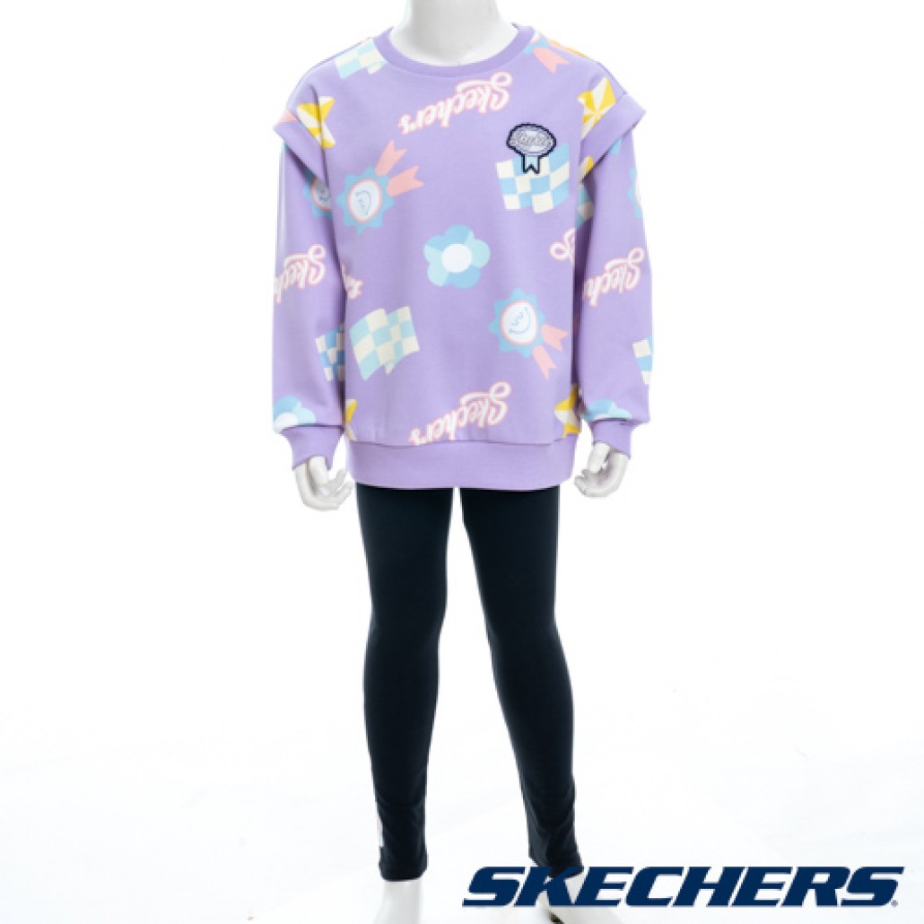 女童長袖衛衣(L323G029-0383)