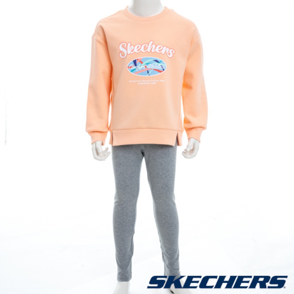 女童長袖衛衣(P323G046-02ZN)