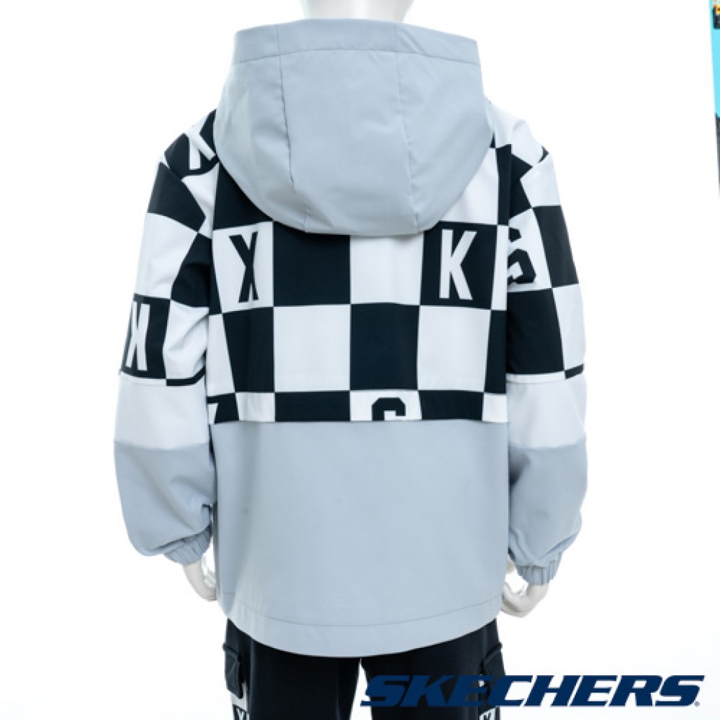 男童拉鍊連帽外套(L323B013-037W)