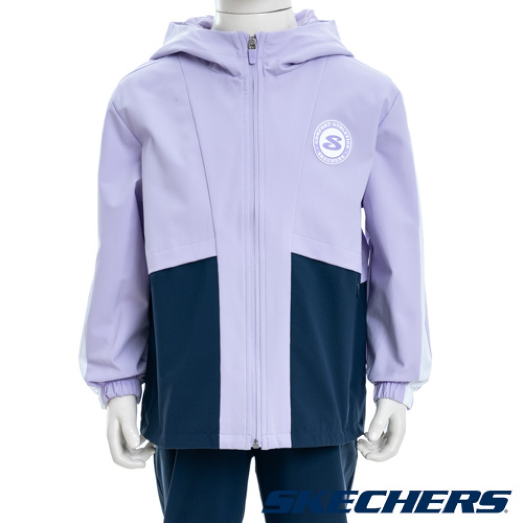 女童拉鍊連帽外套(P323G044-00EW)