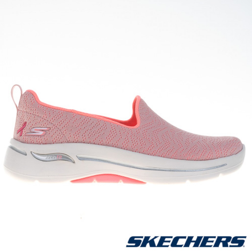 GO WALK ARCH FIT 寬楦 粉紅絲帶限定款(896263WLTPK)