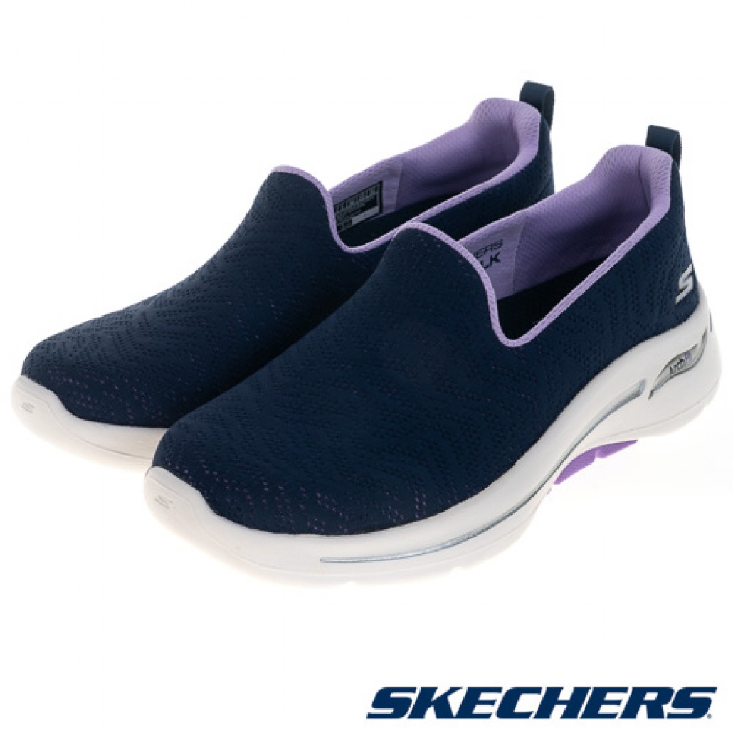Skechers GO WALK ARCH FIT 寬楦 粉紅絲帶限定款(896263WNVLV)｜系列，最具